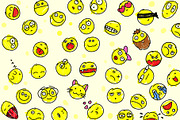 BIG set of cartoon cats and smiles, an Icon by JUBO (Thumbnail 2 of 6)