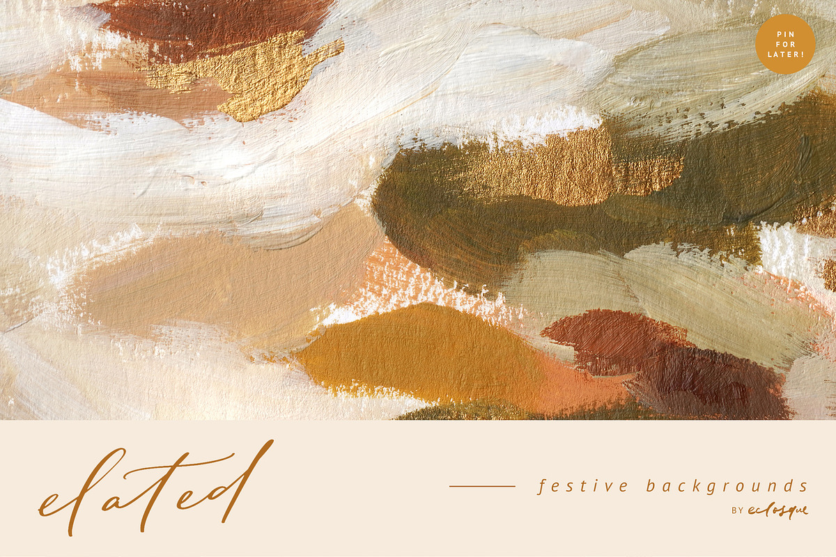 Elated Abstract Painted Backgrounds, a Texture Graphic by eclosque (Photo 13 of 13)
