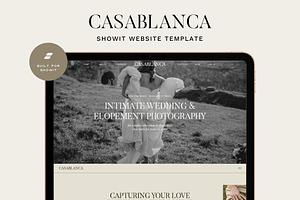 Casablanca Showit Website Template