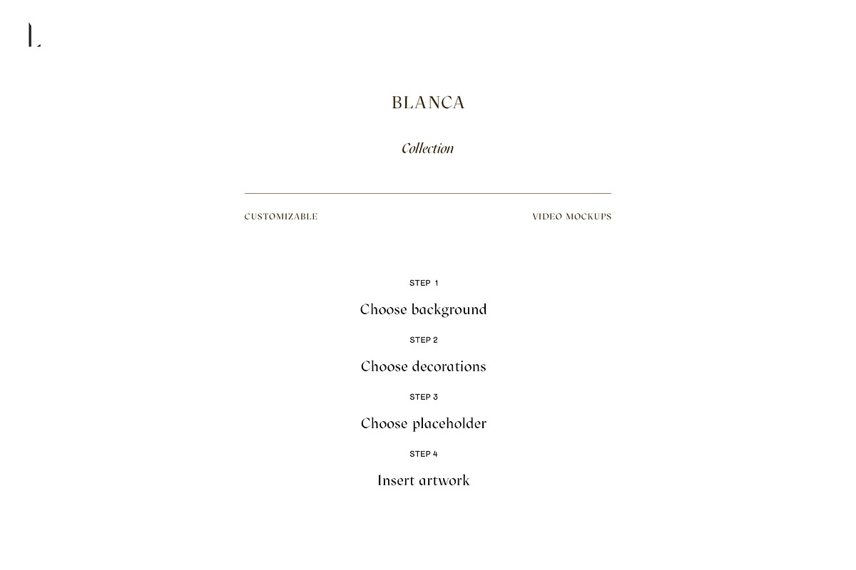 Blanca Video Mockup Kit, a Product Mockup by LINII (Photo 4 of 12)