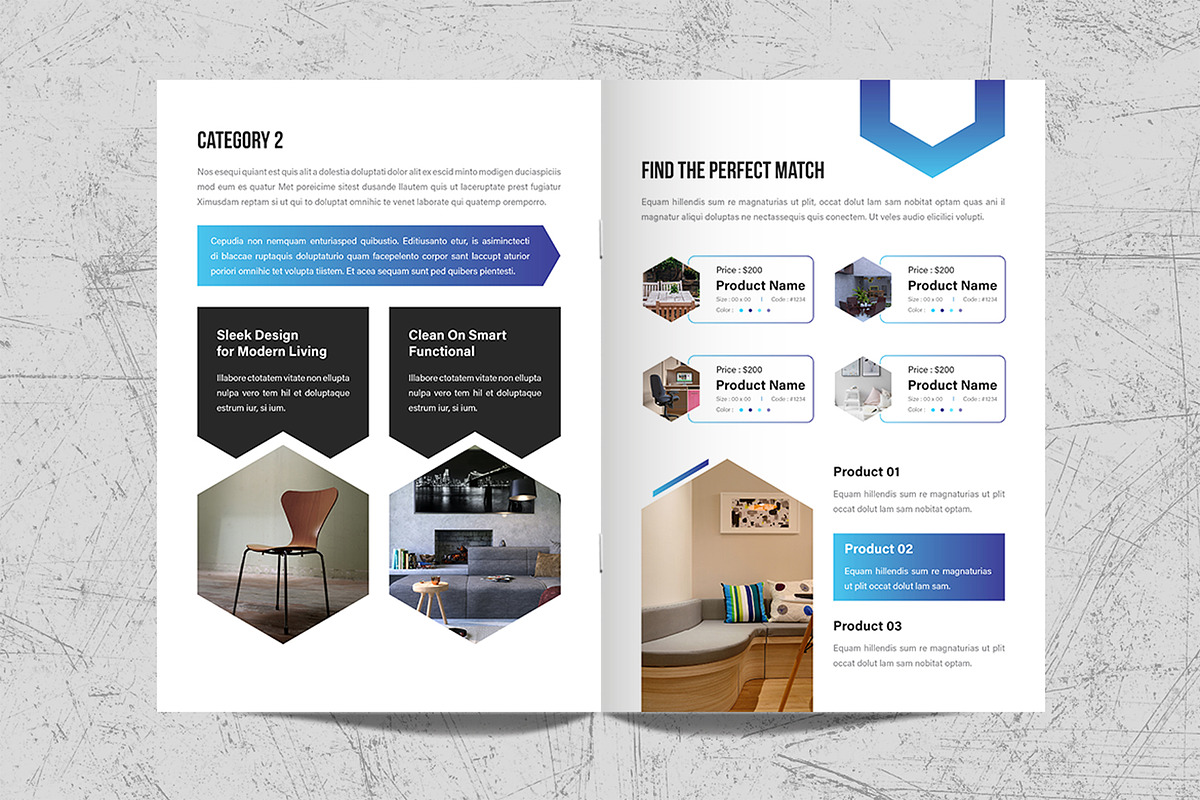 Product Catalogue Template, a Brochure Template by White Graphic (Photo 7 of 11)