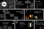 Photography Portfolio Google Slide, a Presentation Template by graphicook (Thumbnail 1 of 4)
