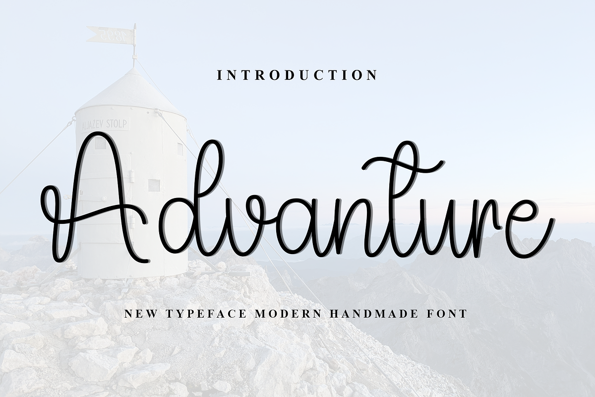 Advanture, a Handwritten Font by FreshTypeINK (Photo 1 of 8)