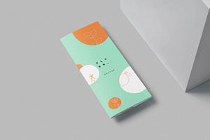 US Letter Trifold Brochure Mockups