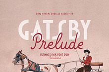 Gatsby Prelude - Art Deco Font Duo