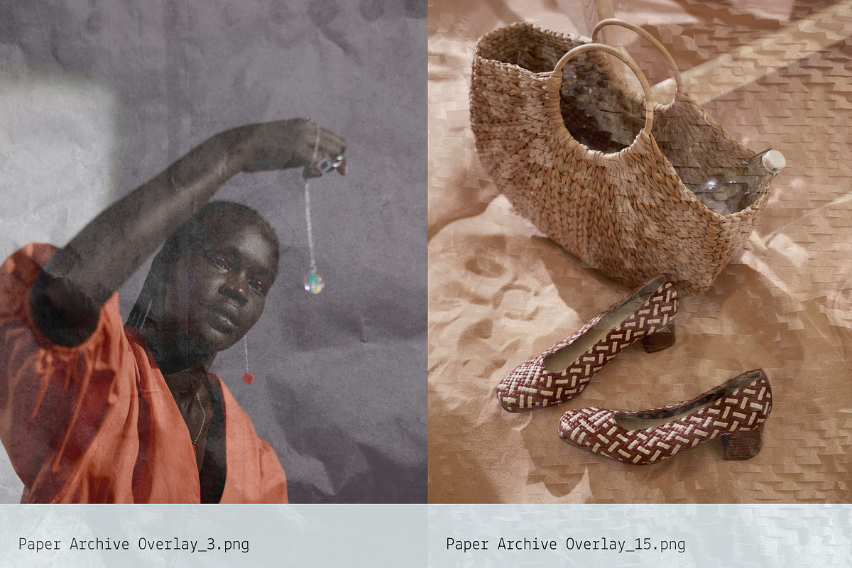 Paper Archive: Mixed Paper Overlays, a Texture Graphic by Anastasiia VNSK (Photo 9 of 19)