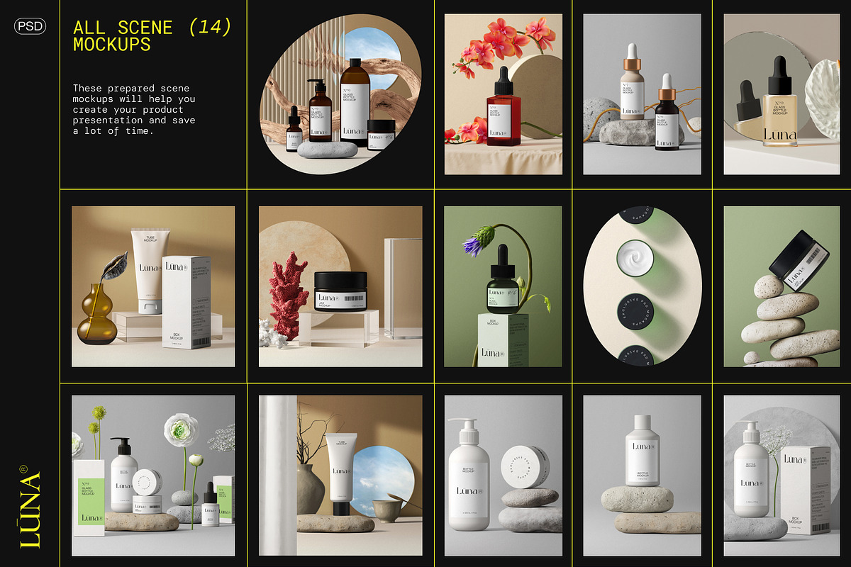 (147) Cosmetics mockups - part 2, a Packaging Mockup by Creatoom (Photo 16 of 17)