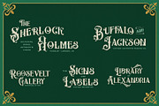 The Victorian Elders, a Serif Font by Burntilldead (Thumbnail 2 of 11)