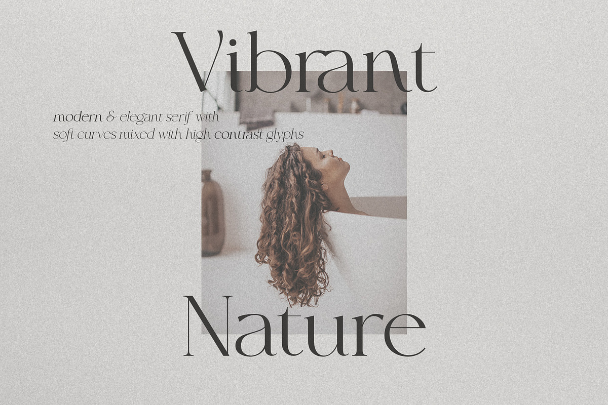 Royale Milano | Modern Serif Family, a Serif Font by Krismagraph (Photo 9 of 14)