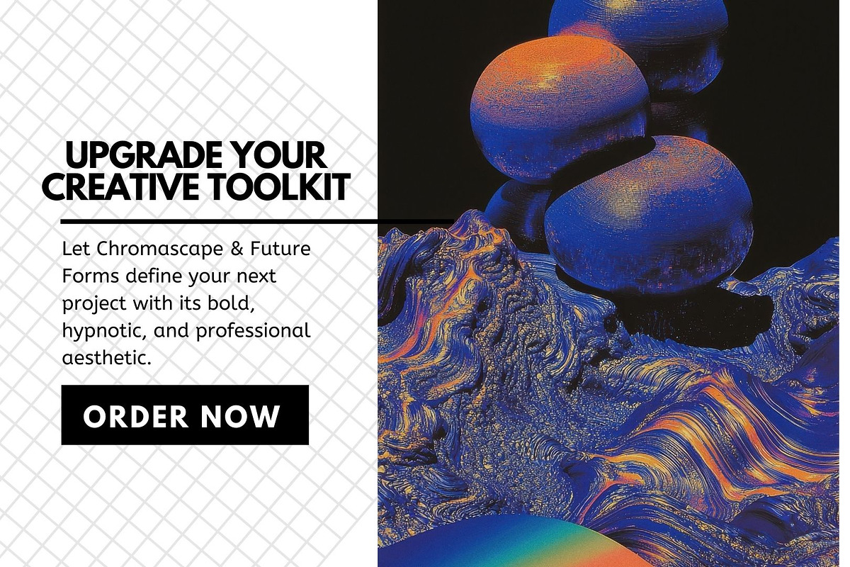 40 Chromascape & Future Forms Bundle, a Decorative Illustration by Virgo Studio (Photo 6 of 6)