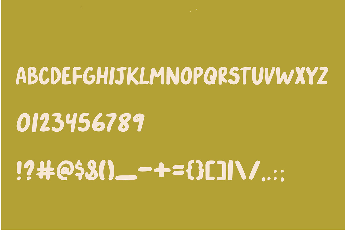 Modern Bold Handwritten Font, a Sans Serif Font by Forth and Wild (Photo 2 of 7)