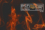Fire & Smoke PNG Stock Bundle, a Shape Add-On by MRI STUDIO (Thumbnail 6 of 15)