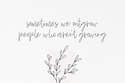 Wildflowers - A Handwritten Font, a Script Font by KA Designs (Thumbnail 3 of 8)