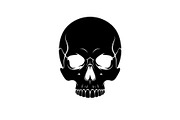 50 Skull Head Silhouette Vector Bund, an Illustration by Creativeshirt (Thumbnail 36 of 51)