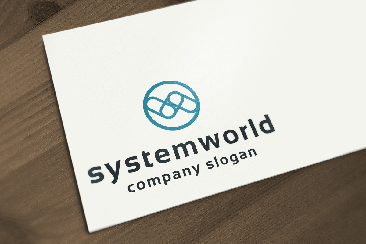 System World Logo Template, a Branding & Logo Template by PixaSquare
