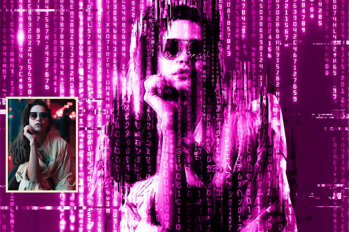 MATRIX CODE —Digital Movie Poster FX, an Action Add-On by Studio Retouch (Photo 6 of 11)