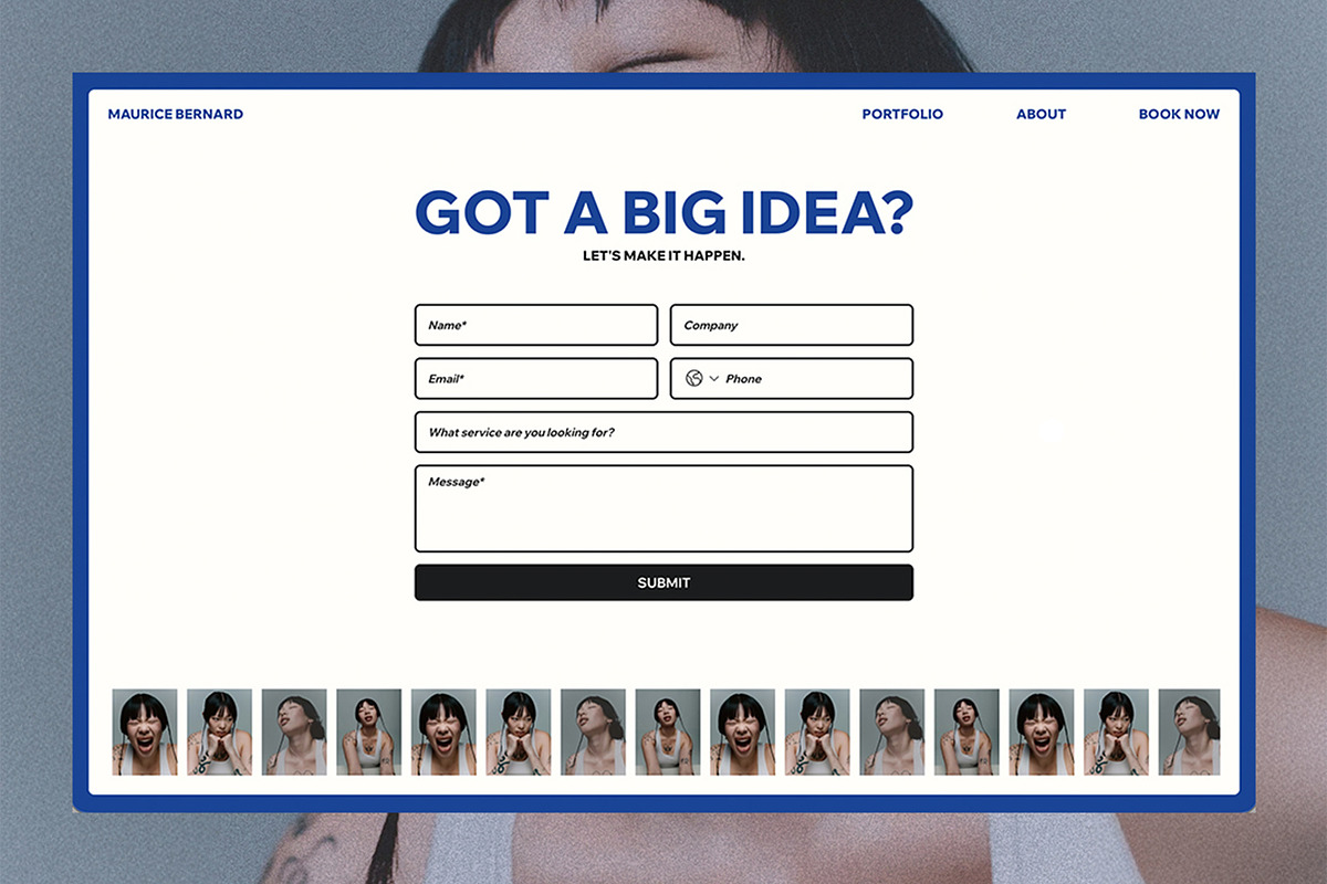 Bold Photography Portfolio Template, a Wix Template by pixlspace (Photo 9 of 9)