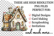 Whimsical Christmas Clipart, an Illustration by Daily.Designs (Thumbnail 2 of 5)