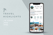 TRAVEL - instagram highlights, a Social Media Template by Digital Breath templates (Thumbnail 4 of 5)