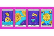 Magical Tarot Cards Major Arcana, an Object Illustration by Bigmouse_art (Thumbnail 3 of 6)