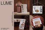 LUME - Stationery Mockups (12 PSD), a Books & Magazine Mockup by Creatoom (Thumbnail 1 of 13)