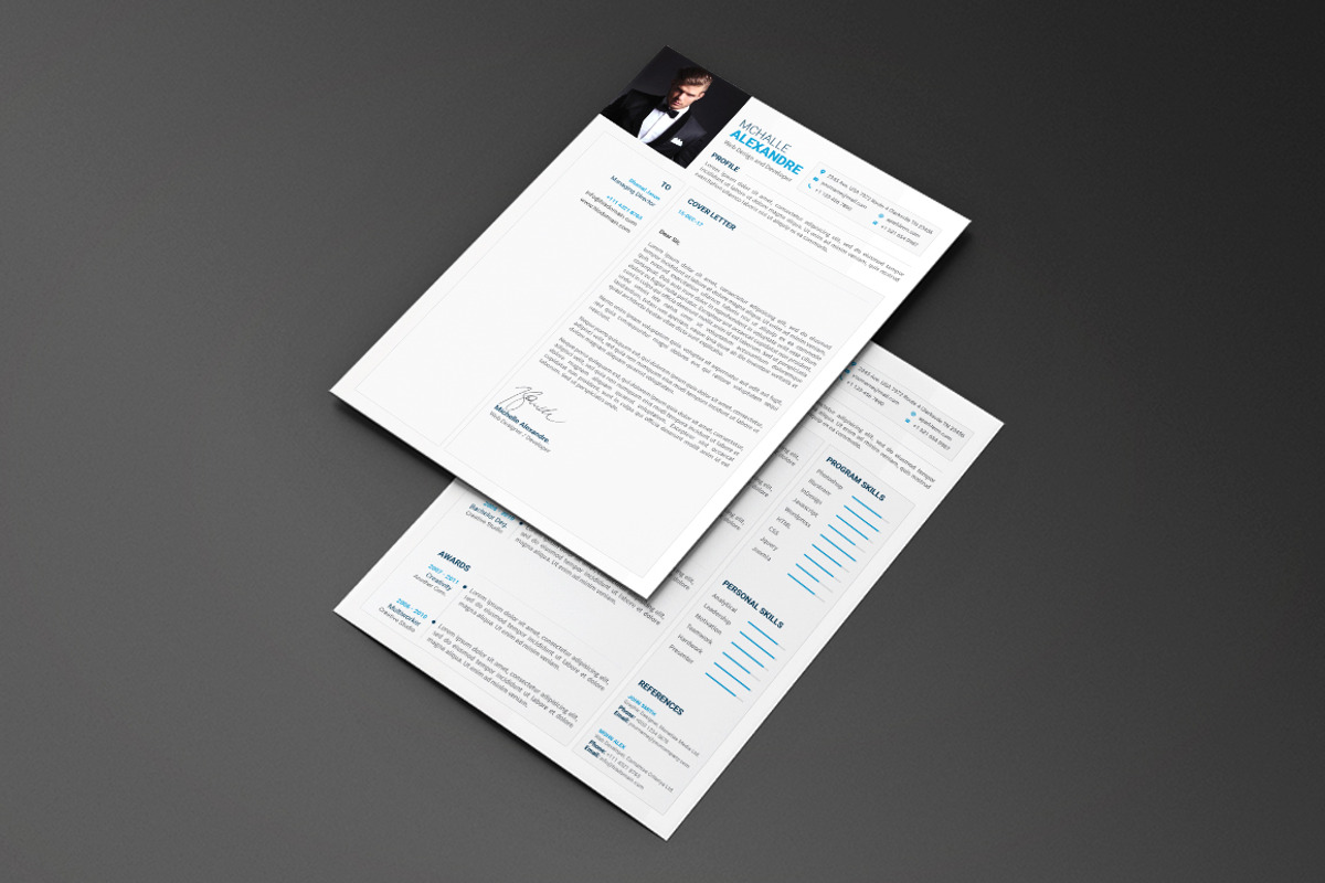 Resume/CV, a Resume Template by Diverter (Photo 3 of 5)