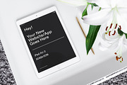 iPad Air 2 Mockup, an iPad Mockup by stellarshots (Thumbnail 1 of 2)
