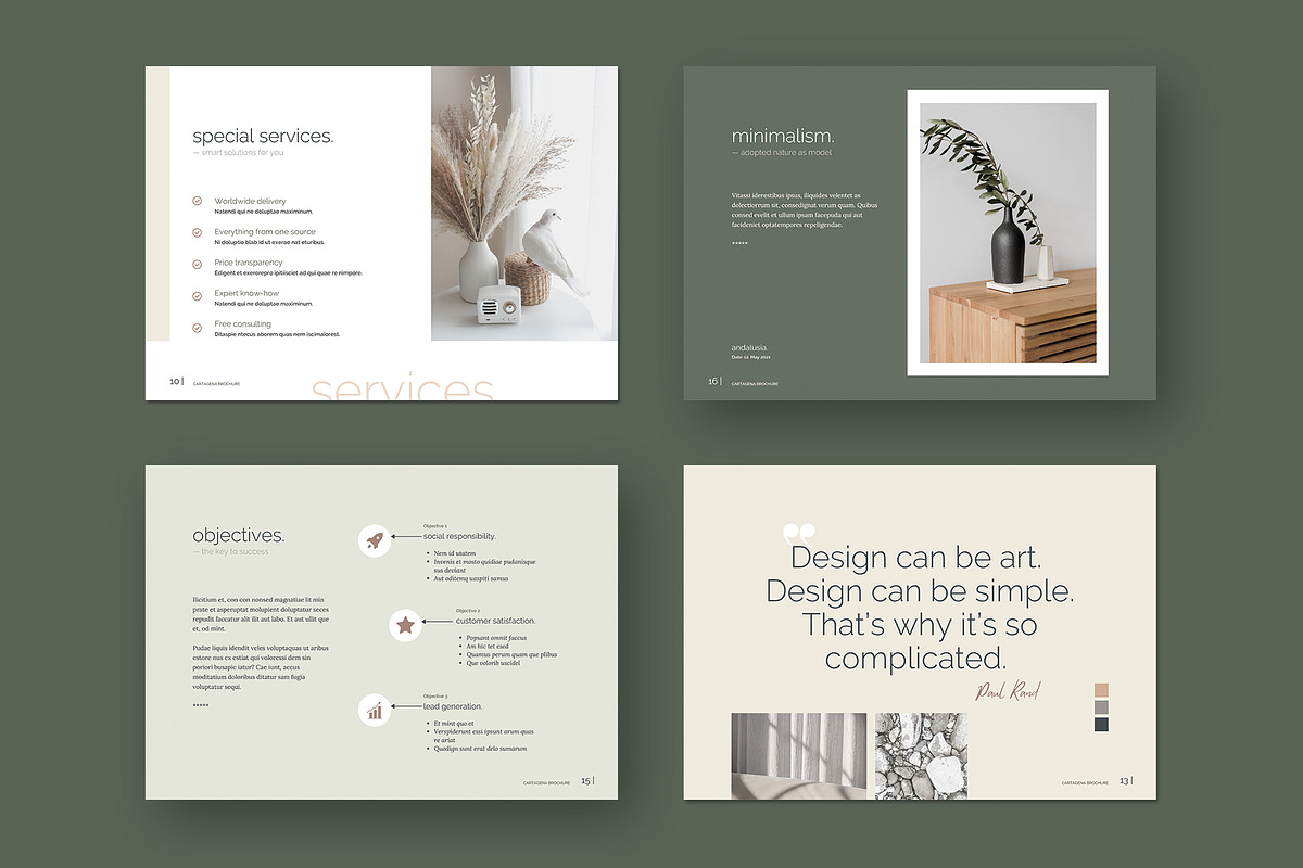 CARTAGENA Brochure -Canva & Indesign, a Brochure Template by Imagination Area (Photo 6 of 12)