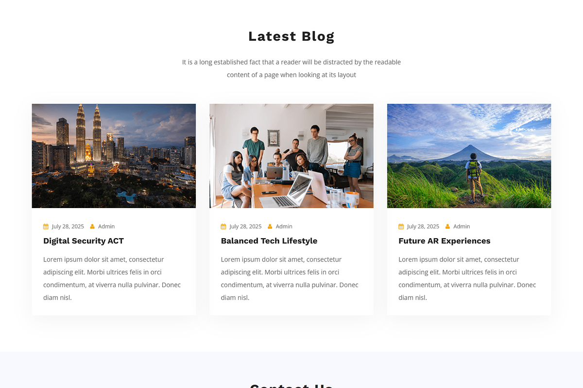 Developer Portfolio for Freelancers, a Bootstrap Template by Themeplaza (Photo 6 of 6)