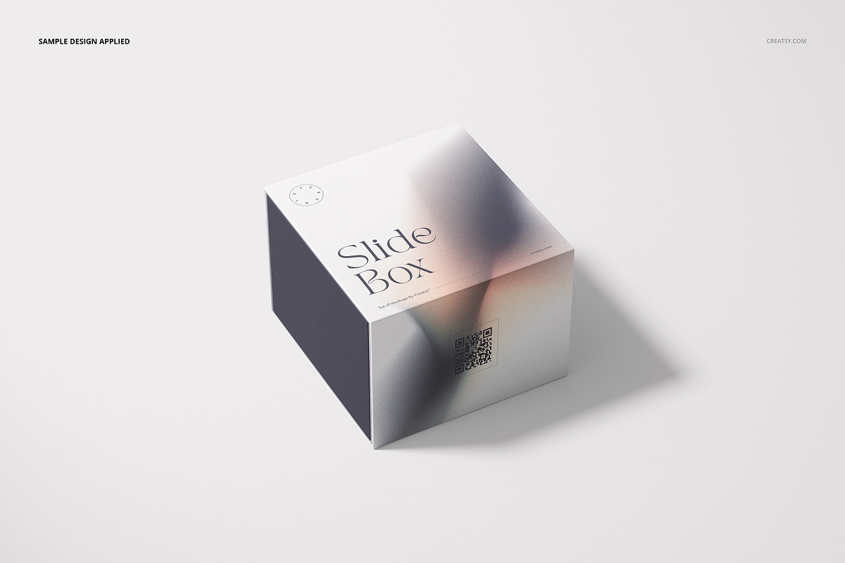 Slide Gift Box Mockup Set, a Packaging Mockup by Creatsy (Photo 5 of 15)