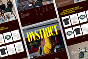 Dystrict - Fashion Landing Page, a Landing Page Template by SundayWorkTeam (Thumbnail 3 of 3)