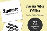 Summer Vibes Edition - Social Media, a Social Media Template by Annemiek van Luinen (Thumbnail 9 of 9)