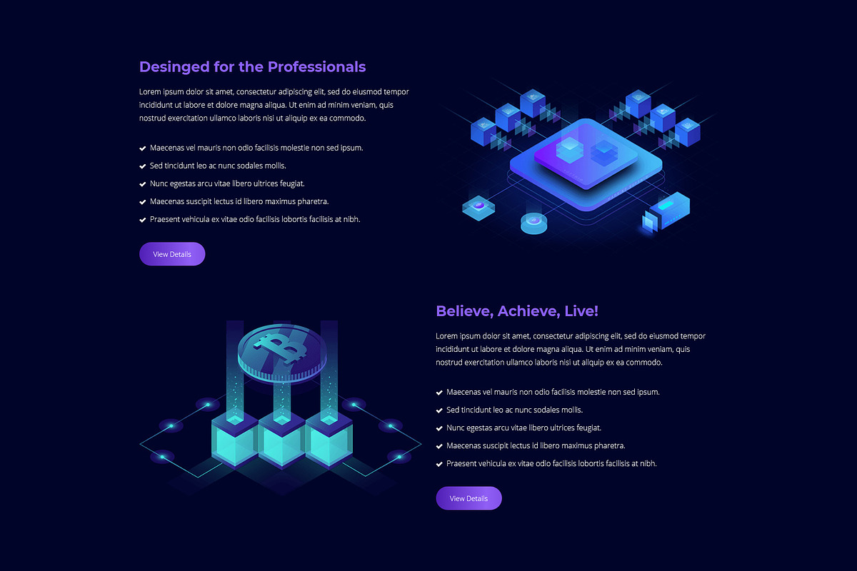 Cryptoken - Cryptocurrency WP Theme, a WordPress Template by ThemesRain