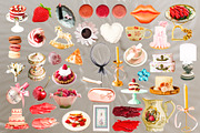 Romantic Whimsy Elements Collection, an Object Graphic by Anzhelika (Thumbnail 7 of 13)