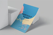 US Half Letter Size Flyer Mockups, an Advertising Mockup by megostudi0 (Thumbnail 4 of 6)