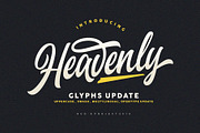 Heavenly Script, a Script Font by NUGS (Thumbnail 2 of 10)