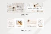 Beige YouTube Branding Kit, a Social Media Template by ShopRShop (Thumbnail 4 of 7)