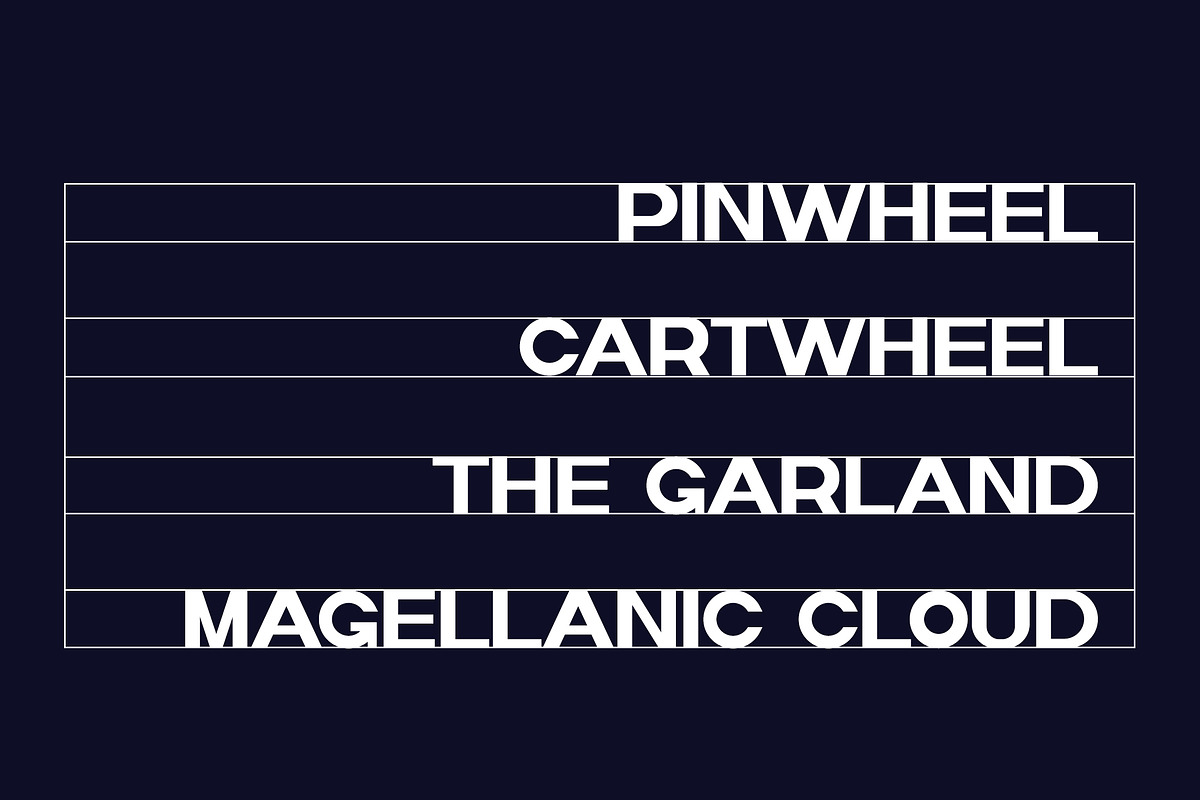 Polaris Futuristic Bold Typeface, a Sans Serif Font by CCS Type (Photo 8 of 16)