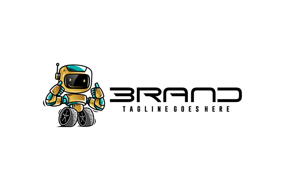 Dinamic Bot, a Branding & Logo Template by herulogo (Photo 4 of 4)