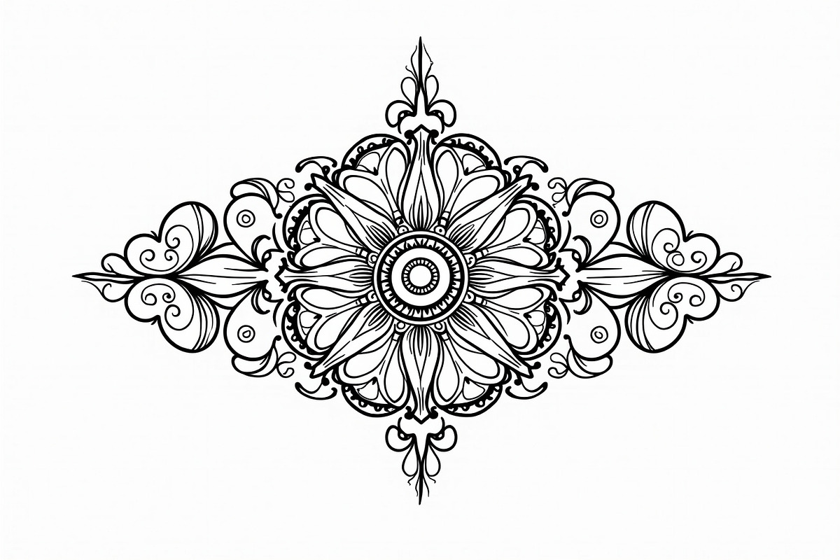 Intricate Mandala Art Bundle, an Illustration by balal (Photo 9 of 9)