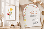 Wildflowers Watercolor Bundle, a Decorative Illustration by An Design (Thumbnail 4 of 8)