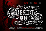 Reptilian Stinger Typeface, a Serif Font by alit design (Thumbnail 5 of 19)