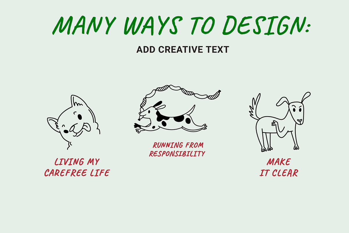 23 Funny dogs vector illustration, an Animal Illustration by Yanakicc (Photo 3 of 9)
