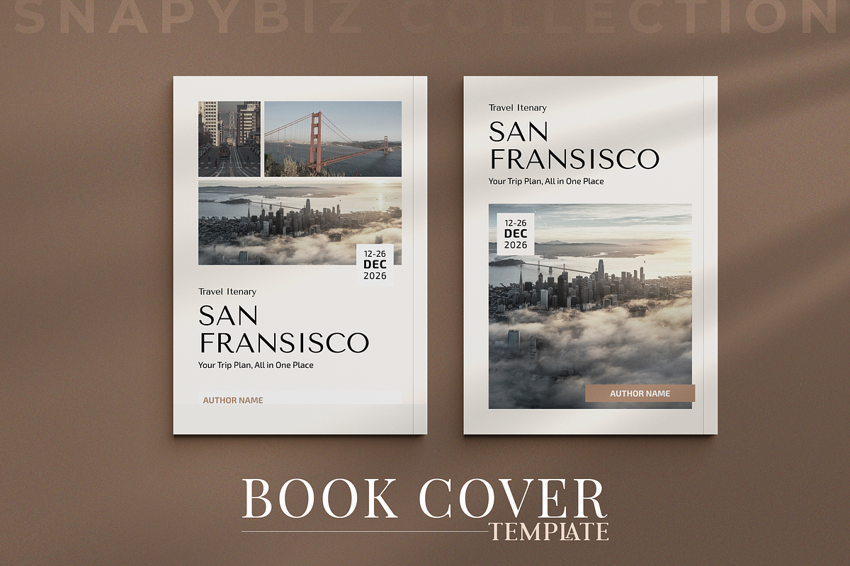 Travel Itinerary Canva Template, a Social Media Template by Snapybiz (Photo 3 of 10)