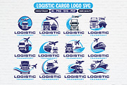12 Logistic Cargo Logo Bundle, a Branding & Logo Template by Guavanaboy (Thumbnail 1 of 3)
