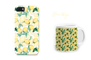 Watercolor Citrus Fruit Lemon, a Food Illustration by MayaNavits (Thumbnail 6 of 11)