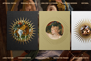 Celestial Gold Foil Papers & Frames, a Social Media Template by The Flossy Finch (Thumbnail 9 of 20)