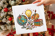 School Clipart PNG Bundle, a Transportation Illustration by Digital Artistic99 (Thumbnail 4 of 9)