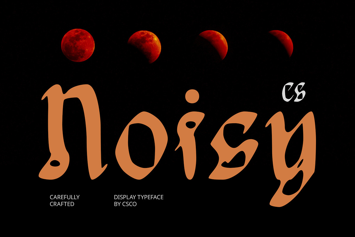 CS Noisy Drawn, a Blackletter Font by Craft Supply Co. (Photo 1 of 8)