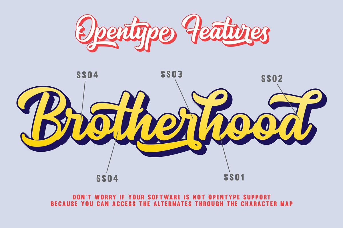 Mackless - Layered Font, a Script Font by Sibelumpagi Studio (Photo 7 of 16)